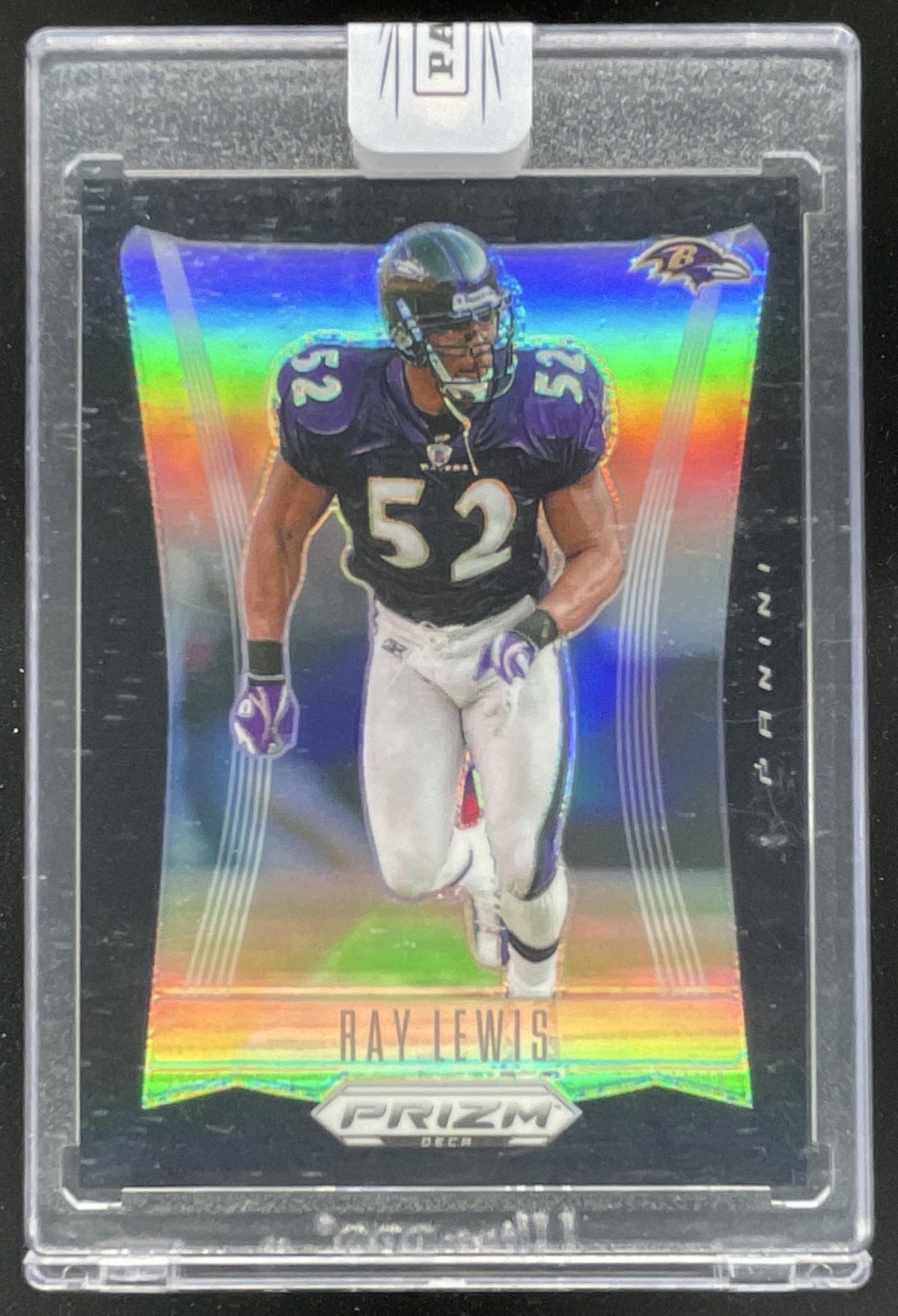 2024 Panini Prizm Deca Black Prizm #26 Ray Lewis 1/1