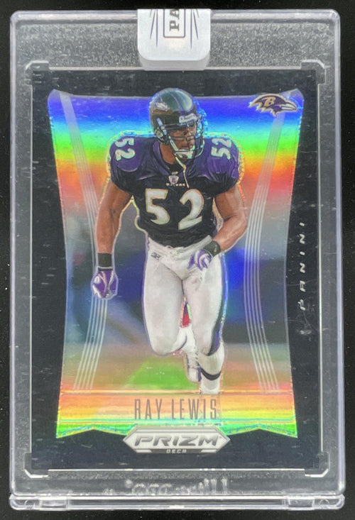 2024 Panini Prizm Deca Black Prizm #26 Ray Lewis 1/1