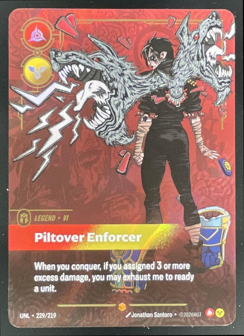 Riftbound: League of Legends Vi, Piltover Enforcer Overnumbered - Unleashed UNL