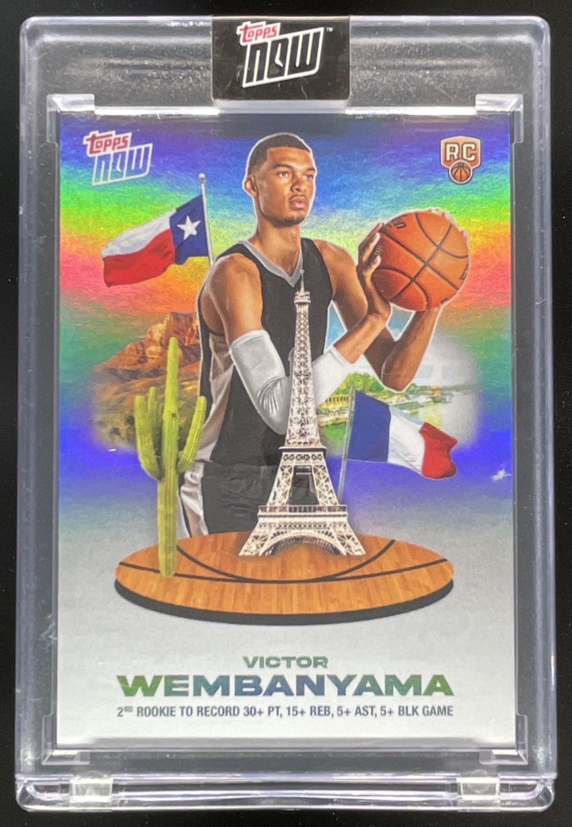 2023-24 Topps Now #VW-4 Victor Wembanyama RC