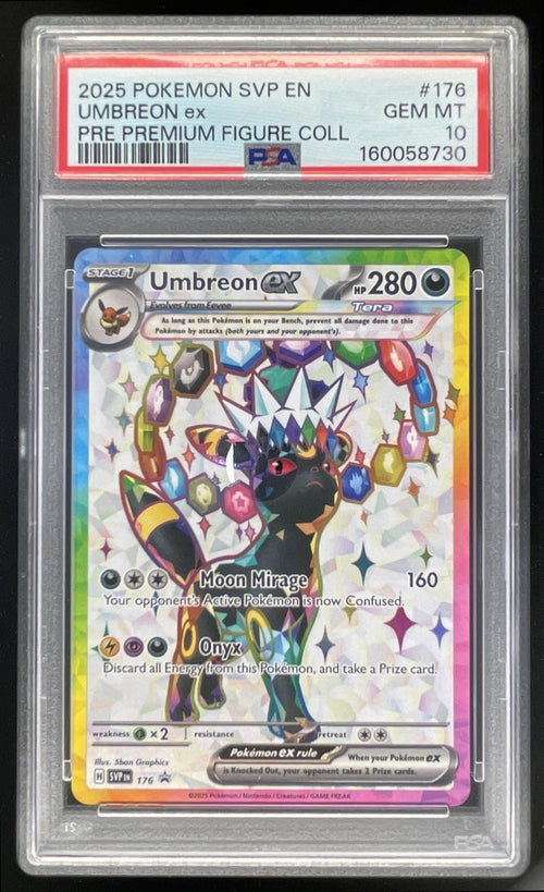 2025 Pokemon SV Black Star Promos #176 Umbreon ex 2025 PSA 10