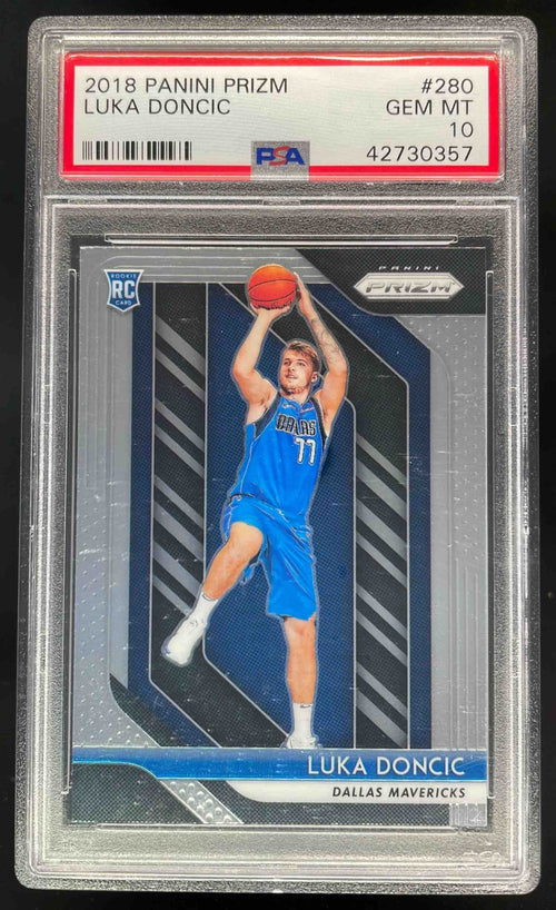 2018-19 Panini Prizm #280 Luka Doncic RC PSA 10