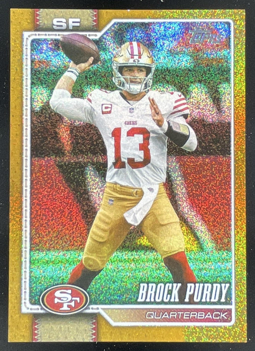 2026 Topps Sandglitter Gold #185 Brock Purdy /50