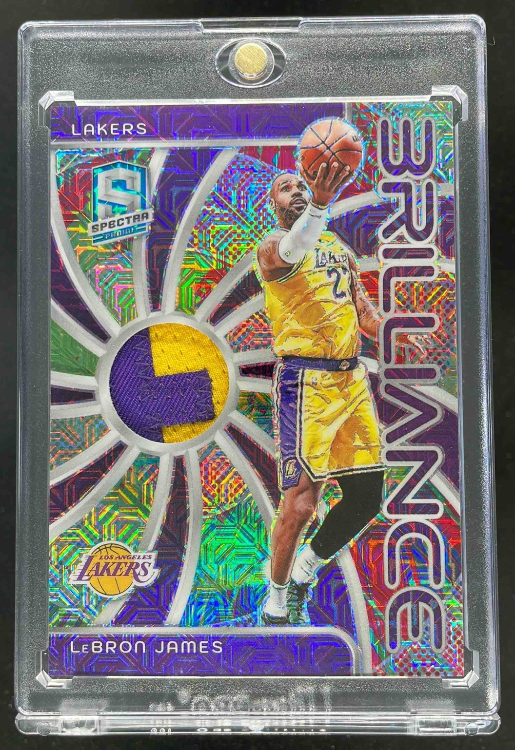 2023-24 Panini Spectra Brilliance Meta #BRI-LBJ LeBron James /25