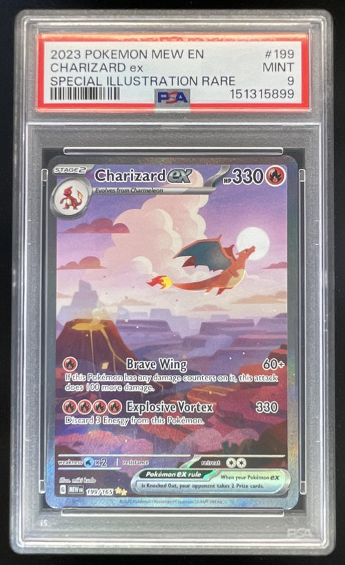 2023 Pokemon SV 151 #199/165 Charizard ex Special Illustration Rare PSA 9