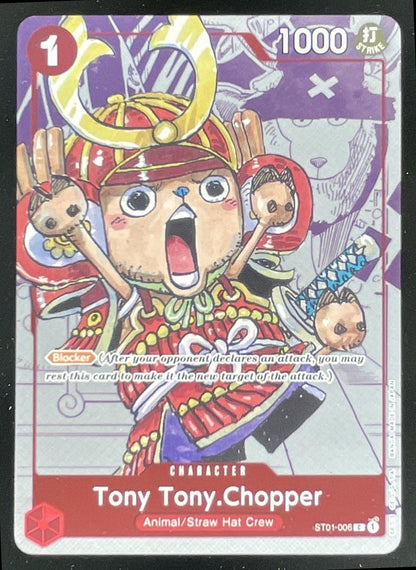 One Piece Tony Tony.Chopper - ST01-006 Alternate Art - One Piece Promotion Cards