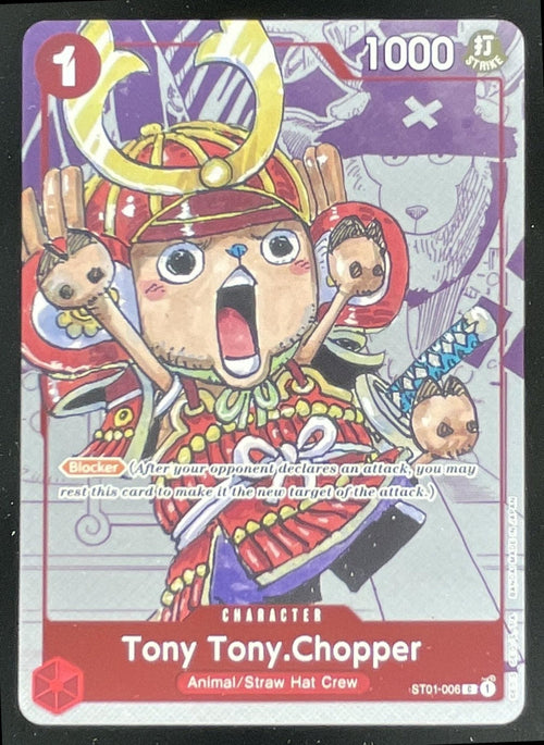 One Piece Tony Tony.Chopper - ST01-006 Alternate Art - One Piece Promotion Cards