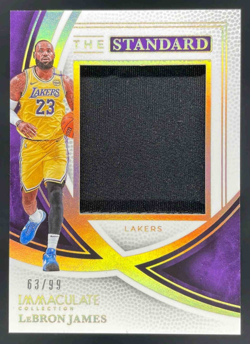 2024-25 Panini Immaculate Collection The Standard #26 LeBron James /99