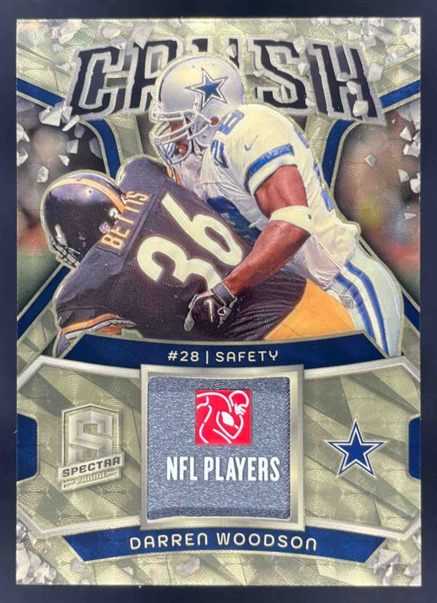 2024 Panini Spectra Crush Gold Vinyl #CRU-DWN Darren Woodson 1/1