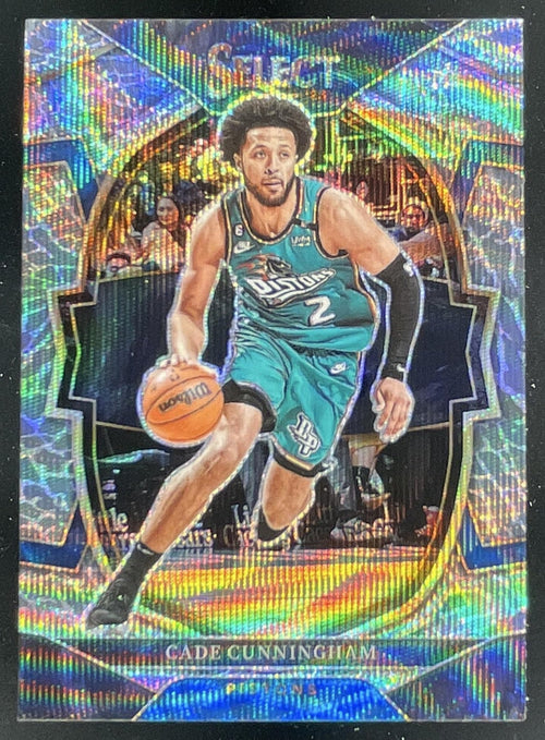 2022-23 Panini Select Elephant Prizm SSP #18 Cade Cunningham Concourse