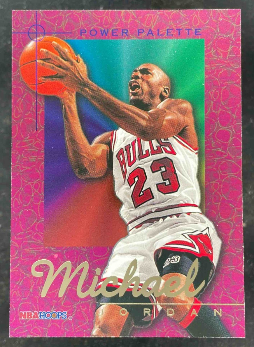 1995-96 Hoops Power Palette #1 Michael Jordan