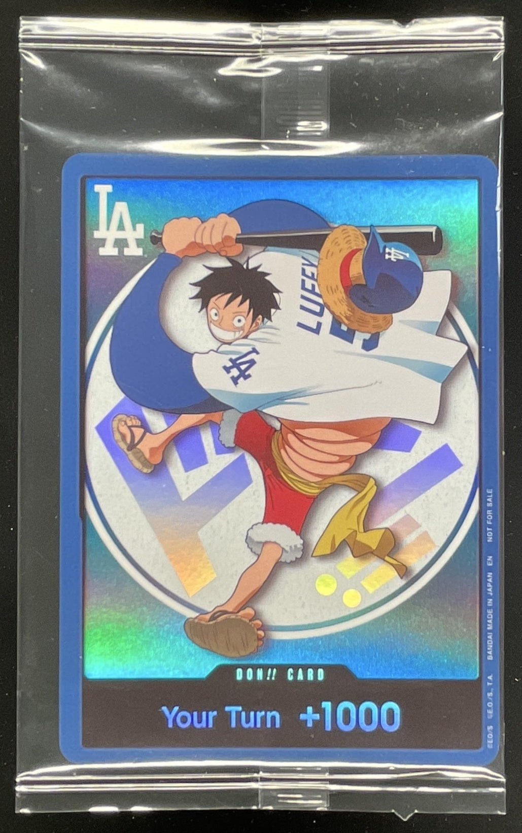2026 One Piece Adventure on Kami's Island Japanese Don Card #NNO DON!! Card