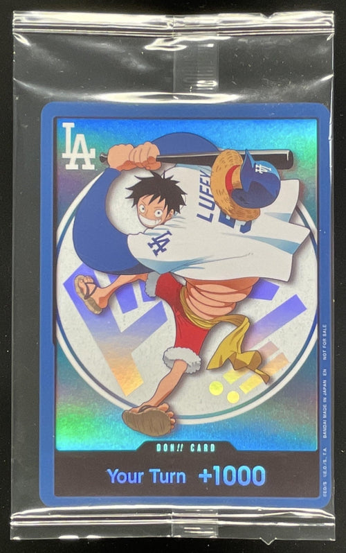 2026 One Piece Adventure on Kami's Island Japanese Don Card #NNO DON!! Card