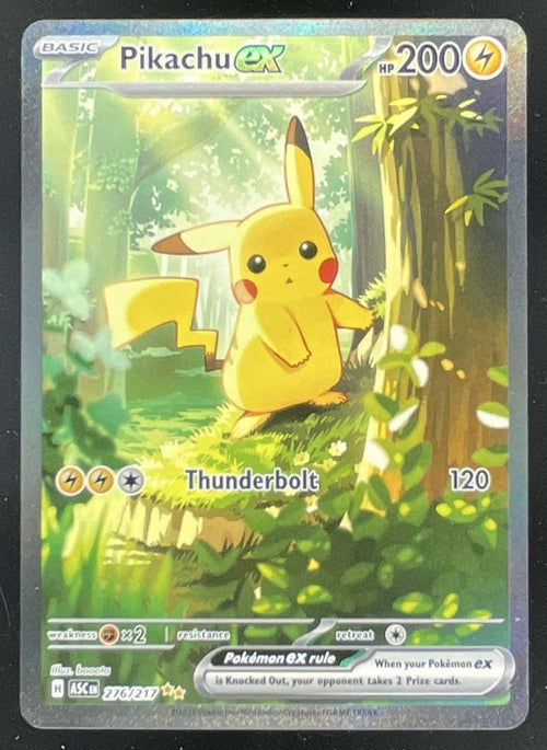 2026 Pokemon Ascended Heroes #276/217 Pikachu ex Special Illustration Rare