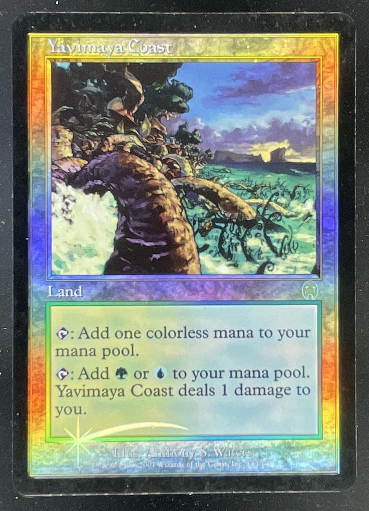 Magic The Gathering Yavimaya Coast - Apocalypse Foil APC