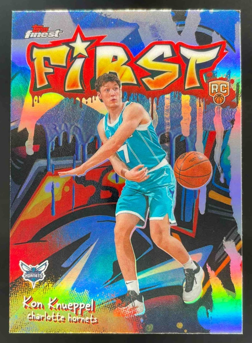 2025-26 Topps Finest First Refractor #F-4 Kon Knueppel RC