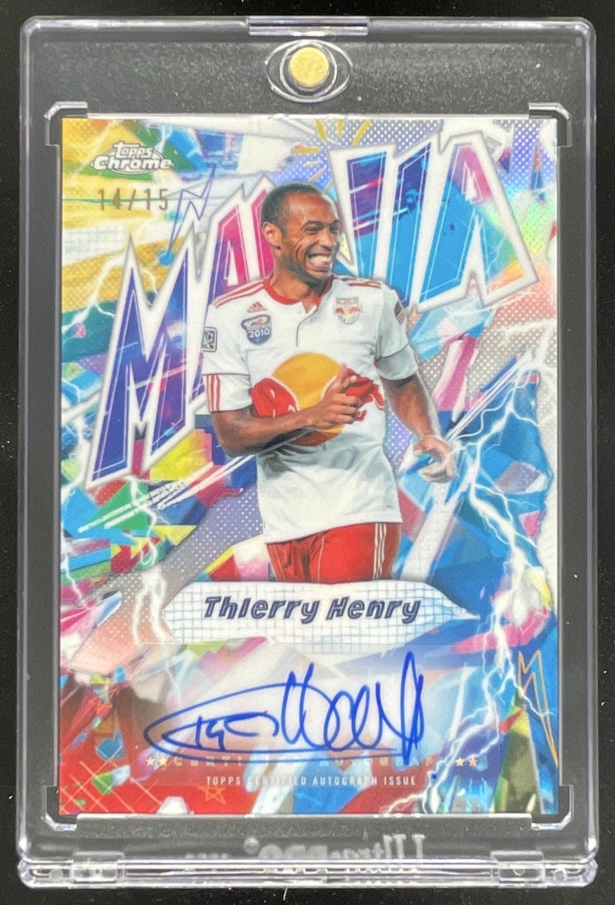 2026 Topps Chrome MLS Mania Autograph #MA-TH Thierry Henry Auto /15