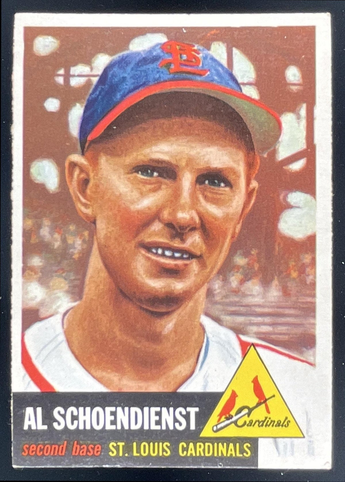 1953 Topps #78 Al Schoendienst