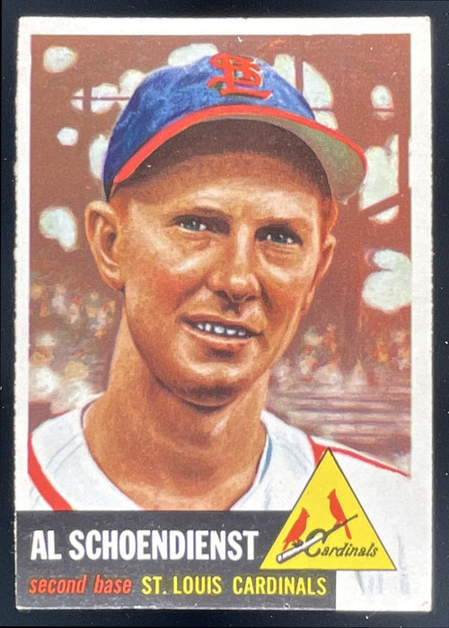 1953 Topps #78 Al Schoendienst