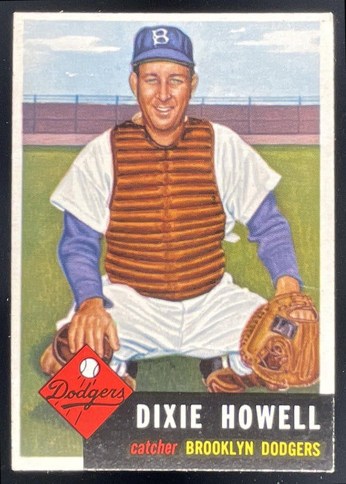 1953 Topps #255 Dixie Howell
