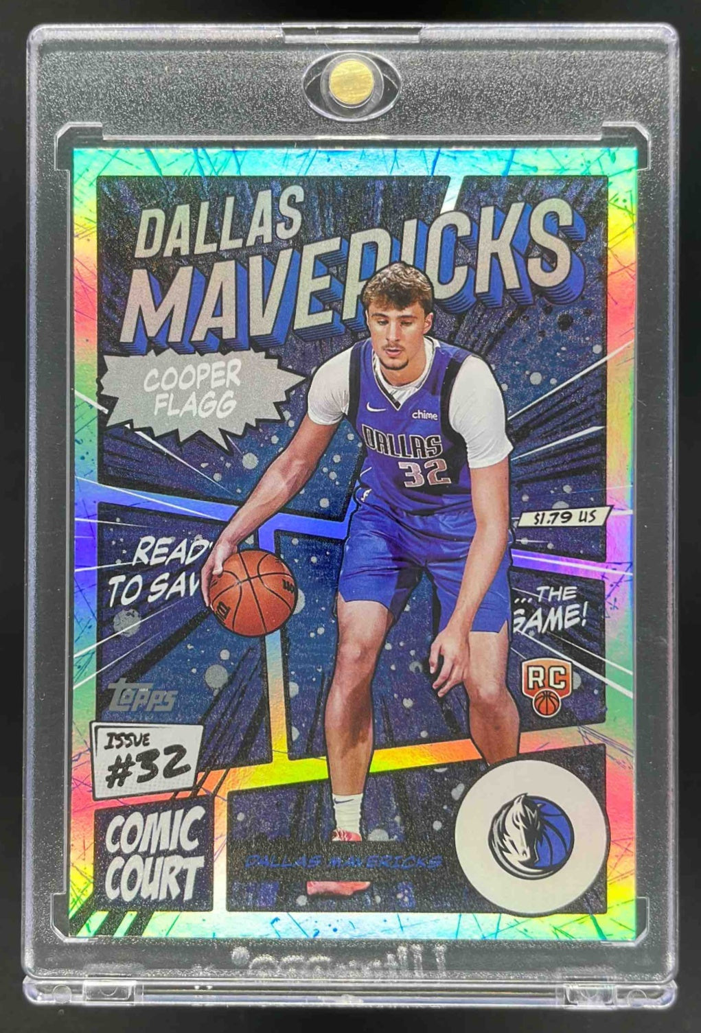 2025-26 Topps Comic Court #CC-16 Cooper Flagg RC
