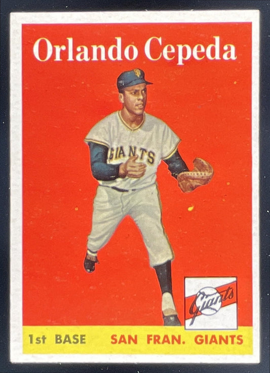 1958 Topps #343 Orlando Cepeda RC
