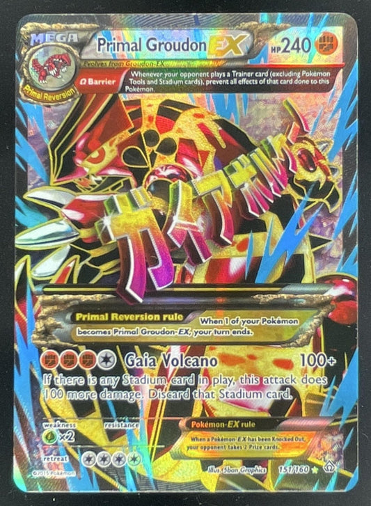 2015 Pokemon XY Primal Clash #151/160 Primal Groudon
