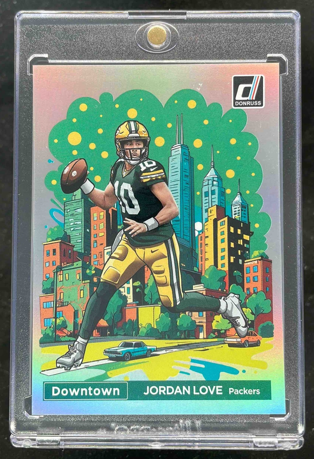 2024 Panini Donruss Downtown! SSP #5 Jordan Love