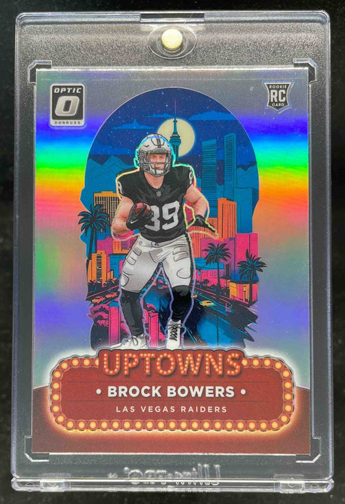 2024 Panini Donruss Optic Uptowns #8 Brock Bowers RC SSP