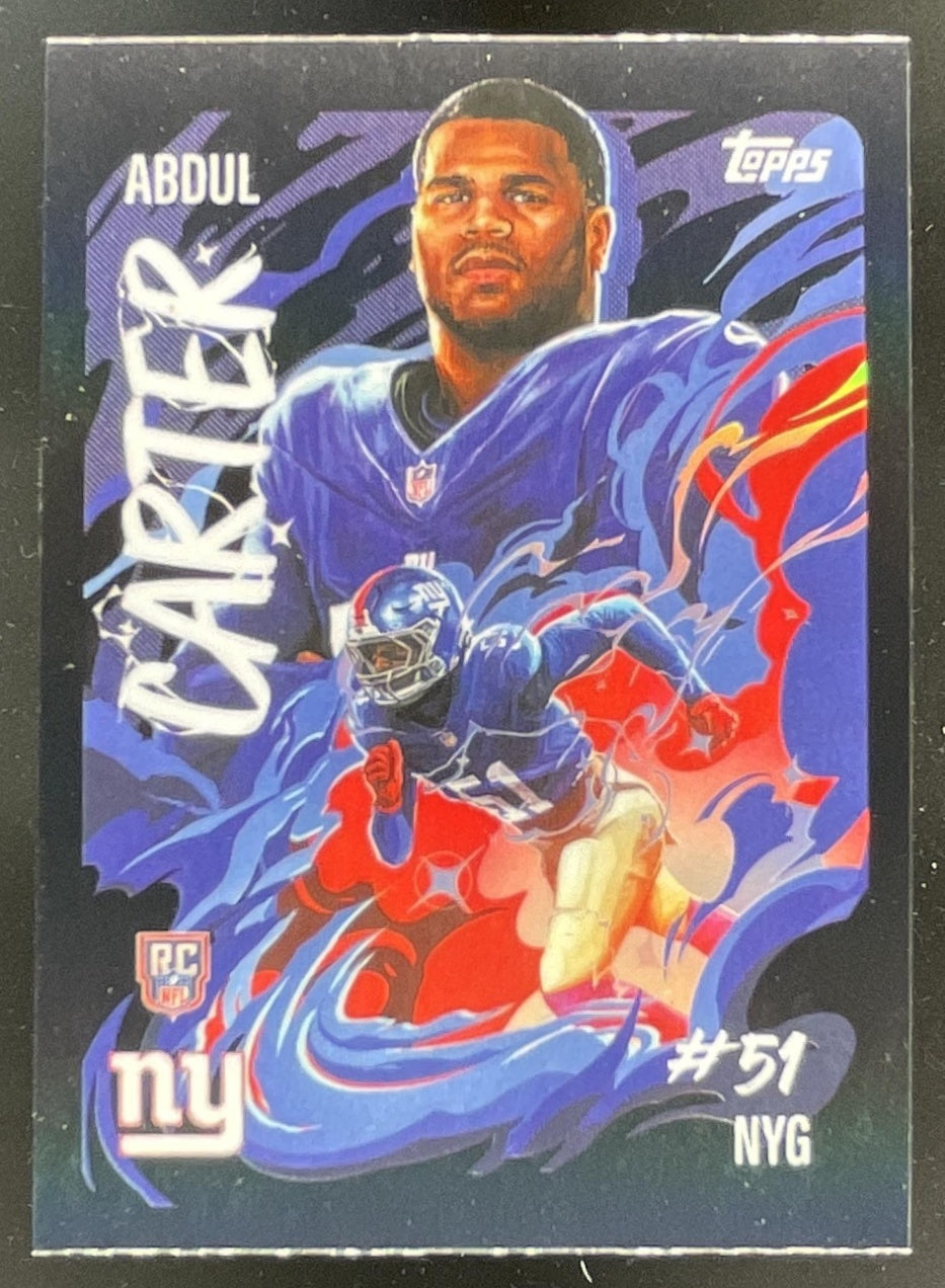 2025 Topps Chrome Ultra Violet #UV-4 Abdul Carter RC SSP