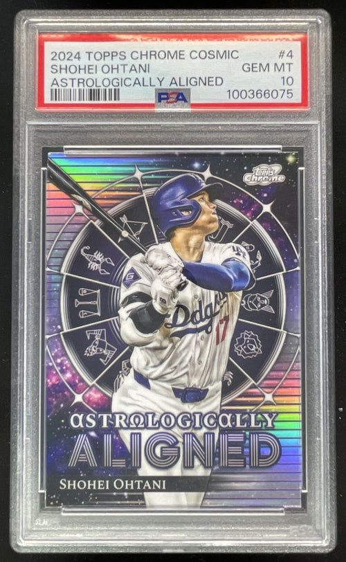 2024 Topps Cosmic Chrome Astrologically Aligned #AA-4 Shohei Ohtani PSA 10