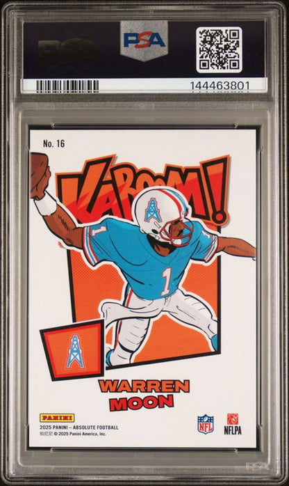 2025 Panini Absolute Kaboom! Horizontal Warren Moon #16 PSA 10