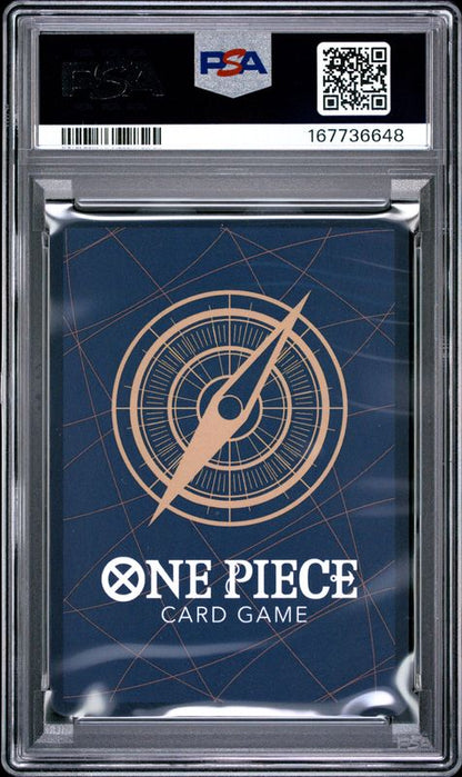 2026 One Piece OP15-EB04-Adventure on Kami's Island Monkey D. Luffy #005 Special Alternate Art PSA 10