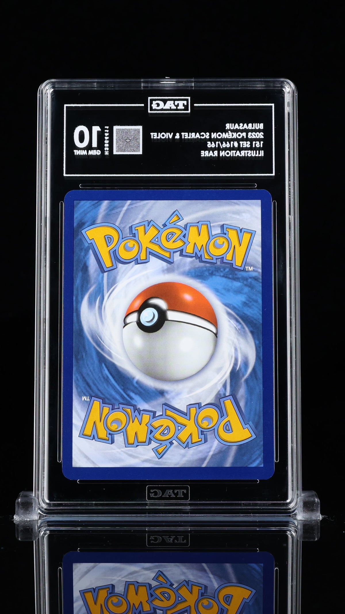 2023 Pokemon Bulbasaur #166/165 TAG 10