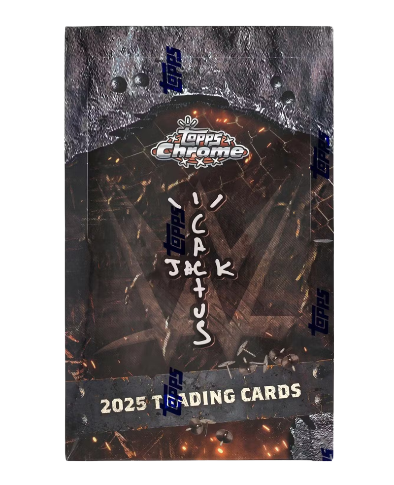 2025 Topps Chrome WWE x Cactus Jack Wrestling Hobby Box