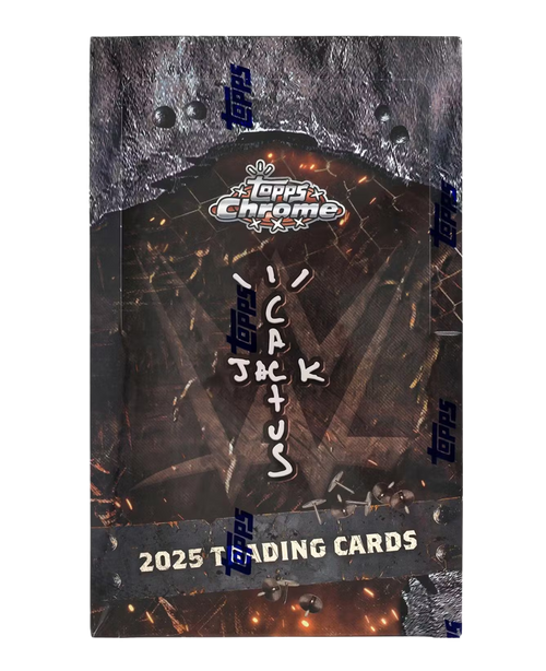 2025 Topps Chrome WWE x Cactus Jack Wrestling Hobby Box