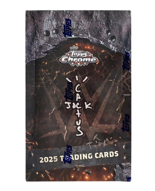 2025 Topps Chrome WWE x Cactus Jack Wrestling Hobby Box