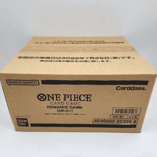 【OP-01】Romance Dawn Booster TCG BOX & CASE〔Factory Sealed〕