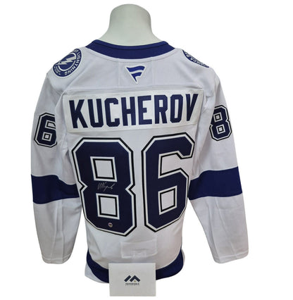 Chandail officiel Fanatics Premium signé - Nikita Kucherov extérieur Memorable coa
