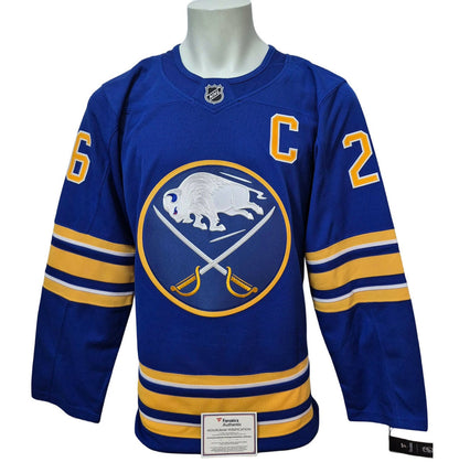 Chandail officiel Fanatics Premium signé - Rasmus Dahlin domicile Fanatics coa