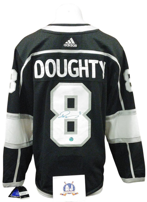 Chandail officiel Adidas signé - Drew Doughty domicile AJs coa