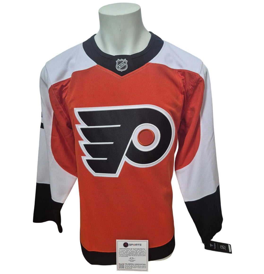 Chandail officiel Fanatics Premium signé - Cam York domicile Ajs coa