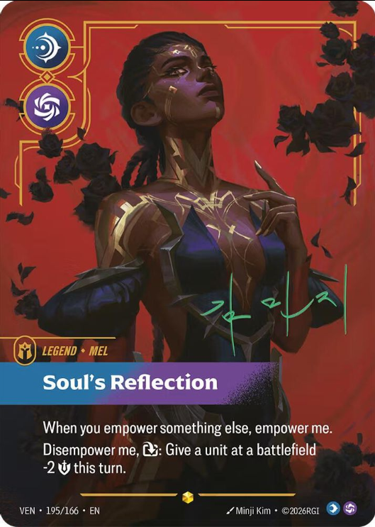 Mel Soul’s Reflection Riftbound trading card
