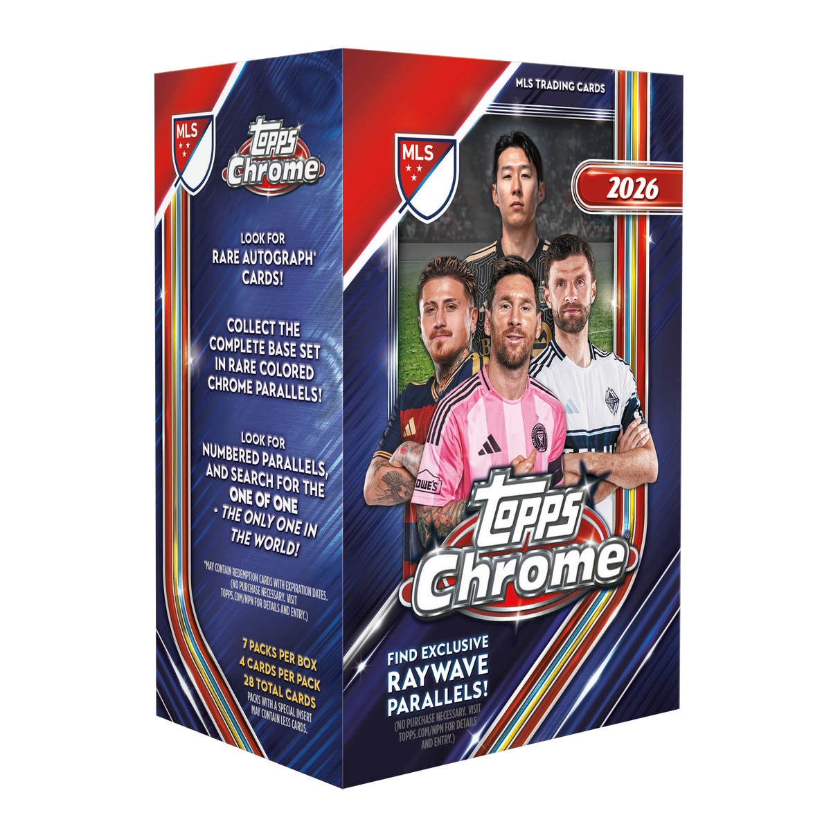 2026 Topps MLS Chrome Soccer Blaster 40-Box Case