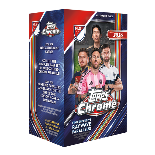 2026 Topps MLS Chrome Soccer Blaster 40-Box Case
