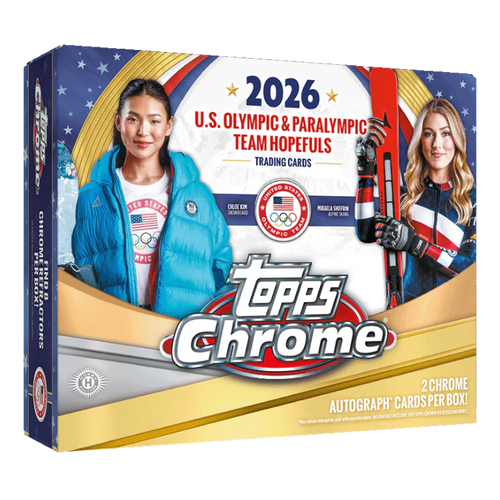 2026 Topps Chrome U.S. Winter Olympics & Paralympic Team Hopefuls Hobby Box