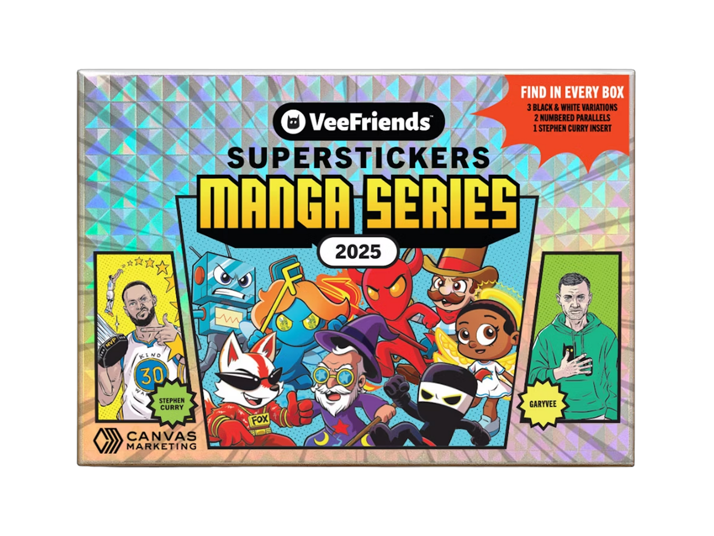 2025 VeeFriends Super Stickers Box: Manga Series