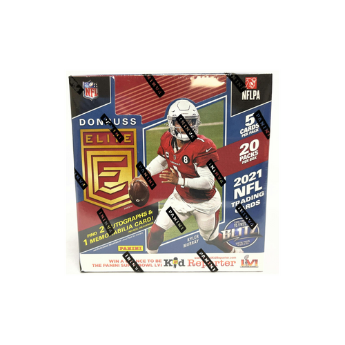 2021 Panini Donruss Elite Football Hobby Box