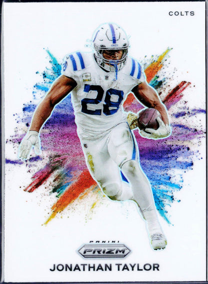 Jonathan Taylor 2023 Panini Prizm Color Blast Case Hit SSP