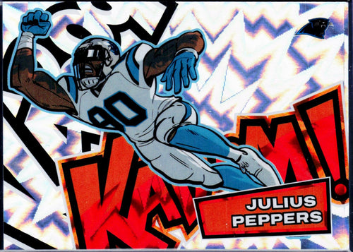 Julius Peppers 2025 Panini Absolute Horizontal Kaboom! Case Hit SSP #18